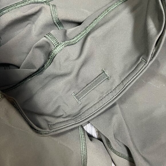 Lululemon Athletic Pace Rival MR Crop Yoga Pants Dark Olive Women’s Size 4 - Picture 6 of 10